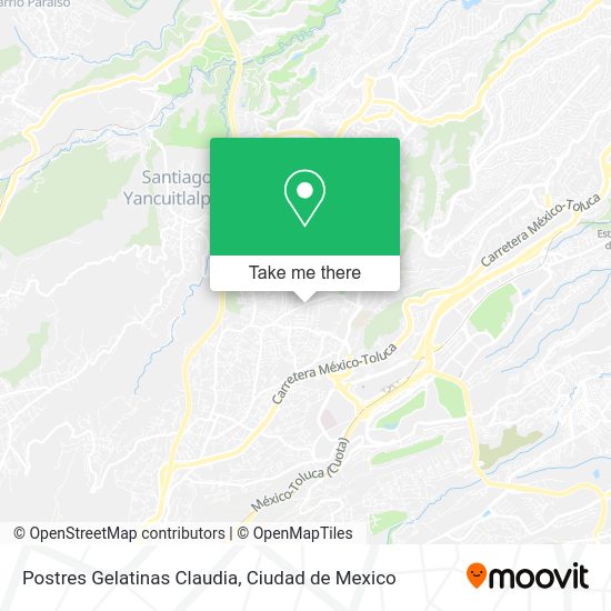 Postres Gelatinas Claudia map
