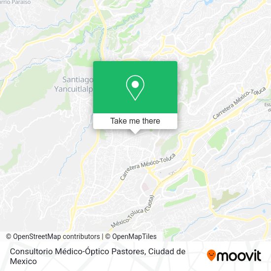 Consultorio Médico-Óptico Pastores map