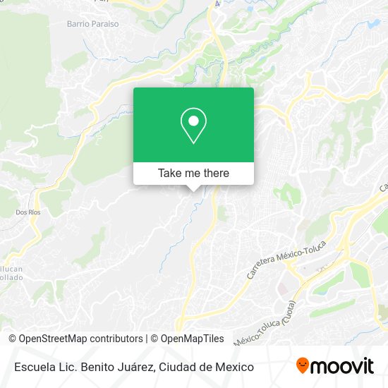 Escuela Lic. Benito Juárez map