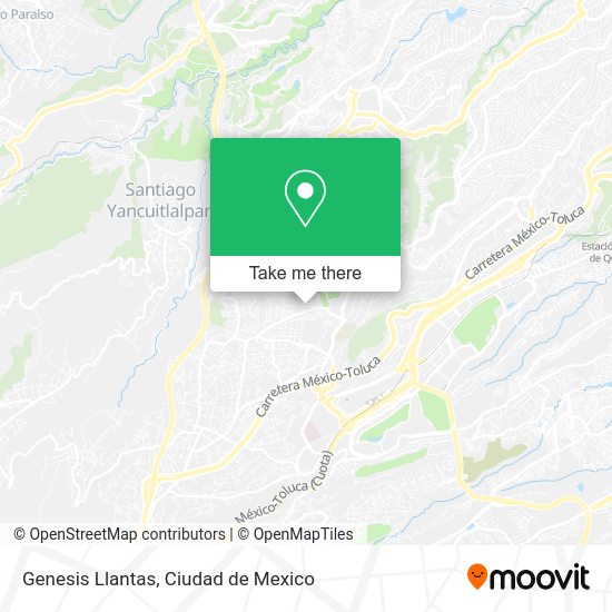 Genesis Llantas map