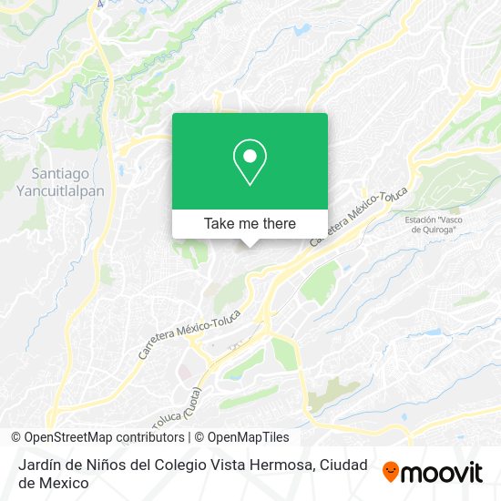 Jardín de Niños del Colegio Vista Hermosa map