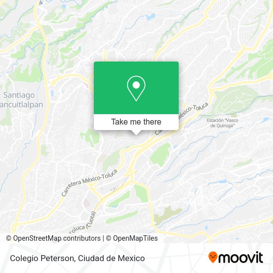 Mapa de Colegio Peterson