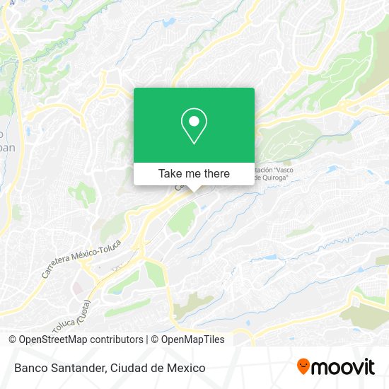 Banco Santander map