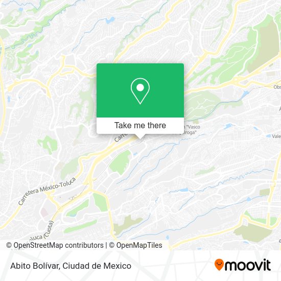 Abito Bolívar map