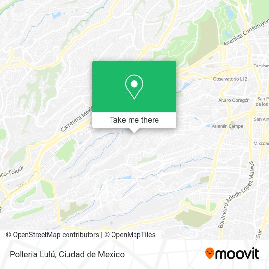Mapa de Polleria Lulú