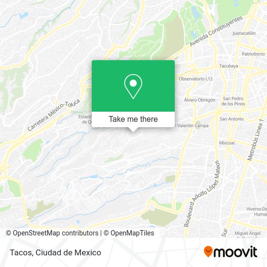 Mapa de Tacos