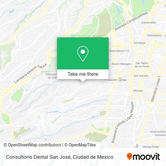 Consultorio Dental San José map