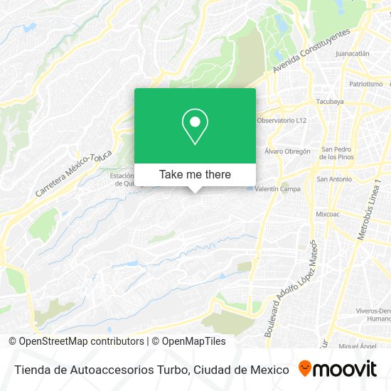 Tienda de Autoaccesorios Turbo map