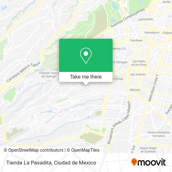 Tienda La Pasadita map