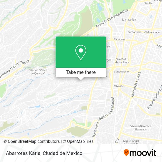 Mapa de Abarrotes Karla