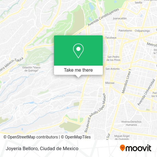 Joyería Belloro map