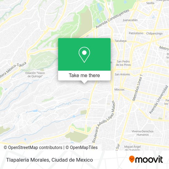 Tlapaleria Morales map