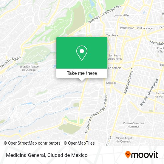 Medicina General map