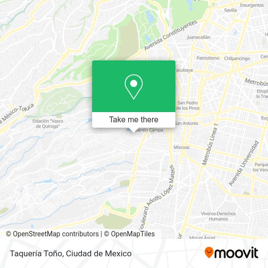 Taquería Toño map
