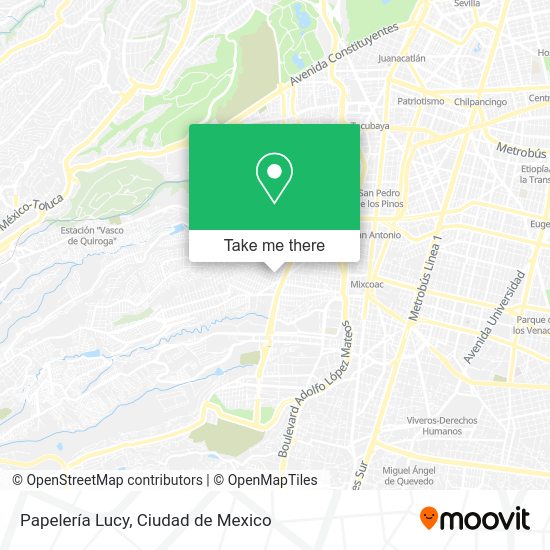 Papelería Lucy map