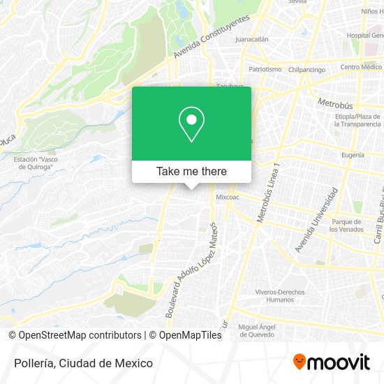 Pollería map
