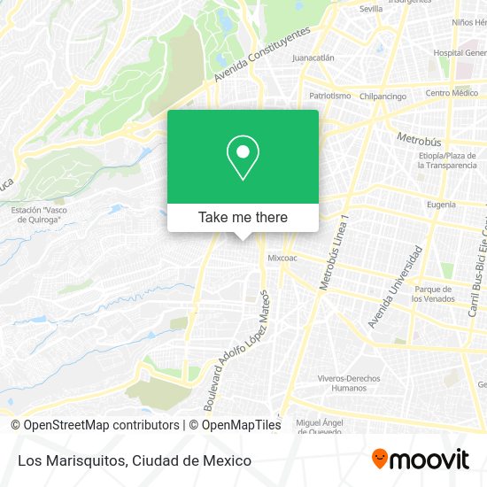 Los Marisquitos map