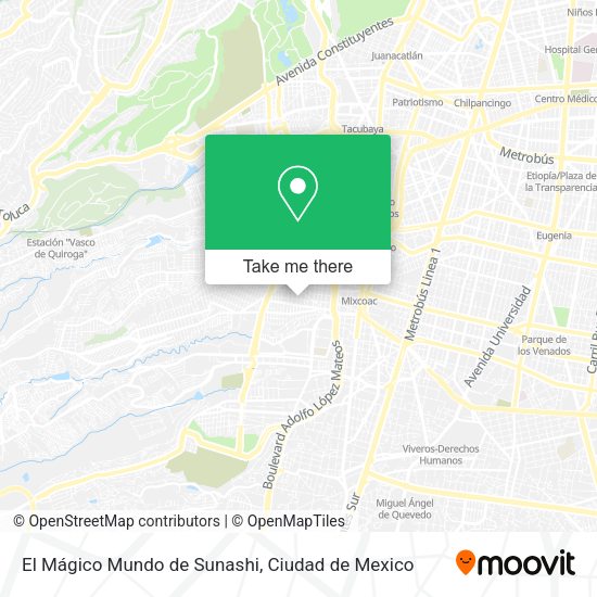 Mapa de El Mágico Mundo de Sunashi