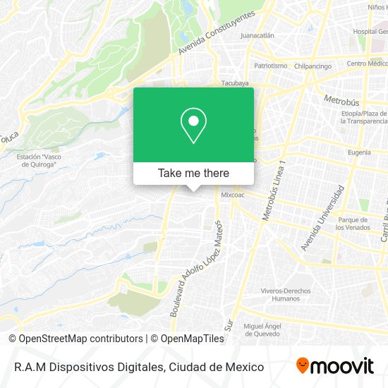 R.A.M Dispositivos Digitales map