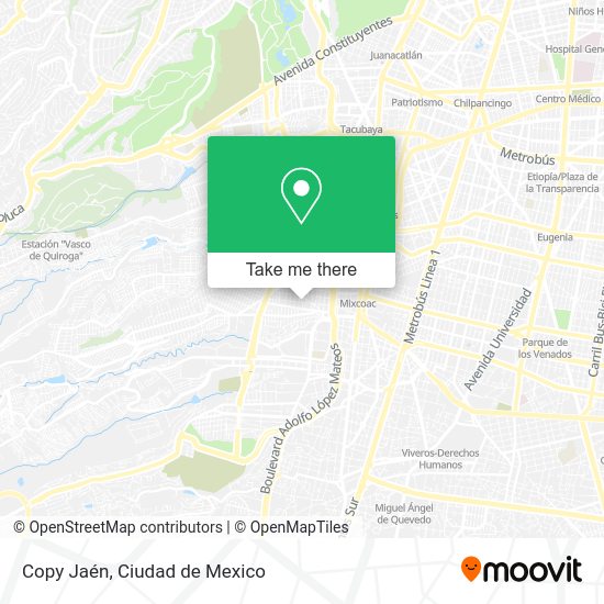 Copy Jaén map