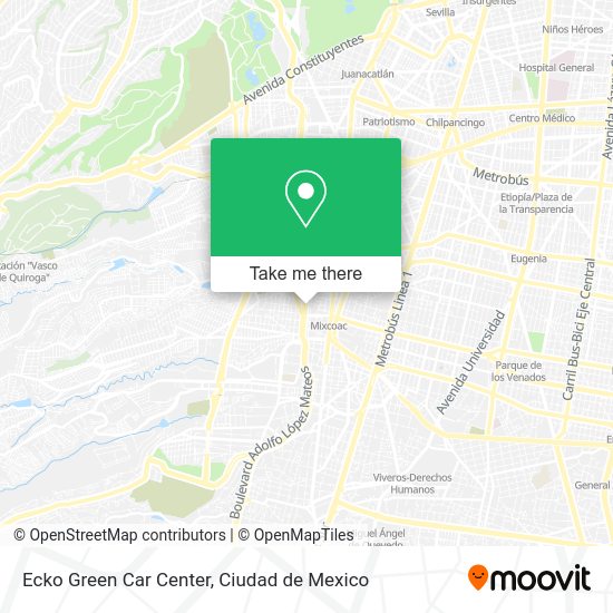 Ecko Green Car Center map
