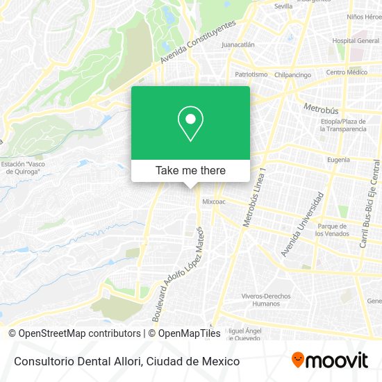 Consultorio Dental Allori map