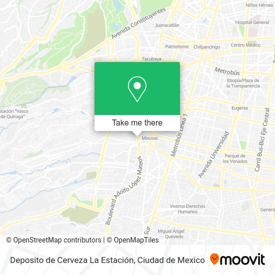 Deposito de Cerveza La Estación map