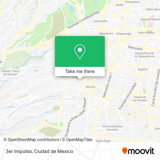 Mapa de 3er Impulso