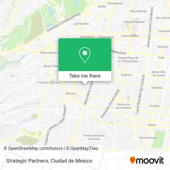 Strategic Partners map