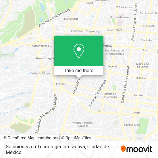 Soluciones en Tecnología Interactiva map