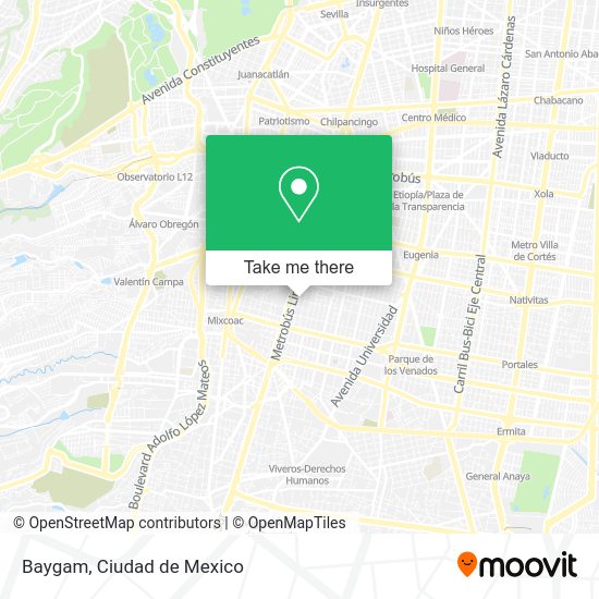 Mapa de Baygam
