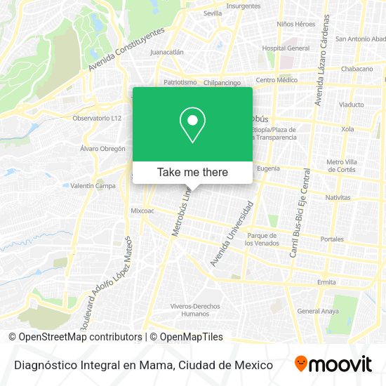 Mapa de Diagnóstico Integral en Mama