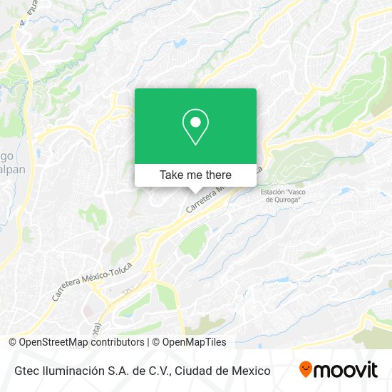 Gtec Iluminación S.A. de C.V. map