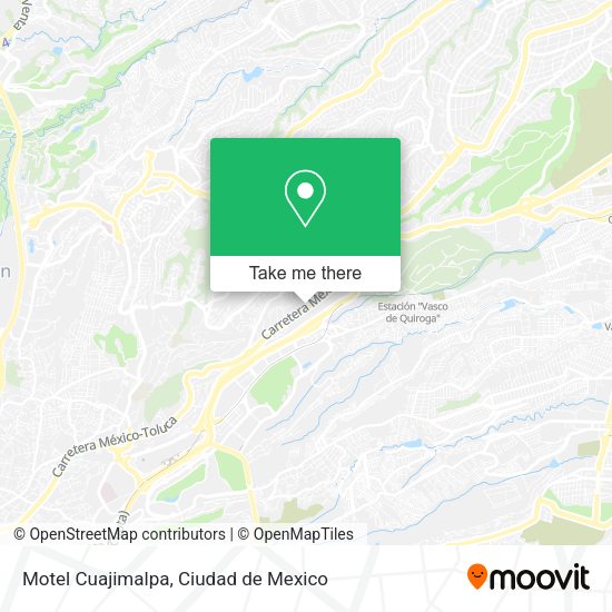 Motel Cuajimalpa map