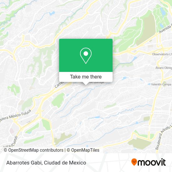 Mapa de Abarrotes Gabi
