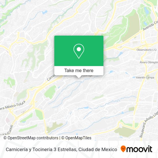 Carnicería y Tocinería 3 Estrellas map