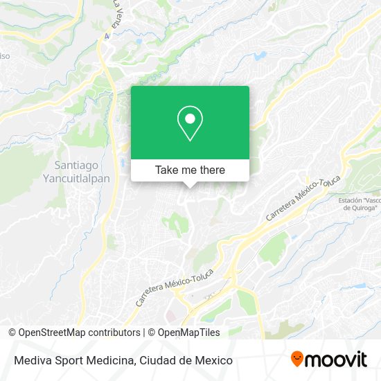 Mediva Sport Medicina map