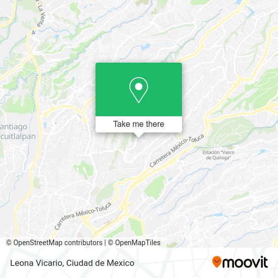 Mapa de Leona Vicario