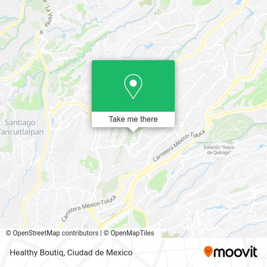 Healthy Boutiq map