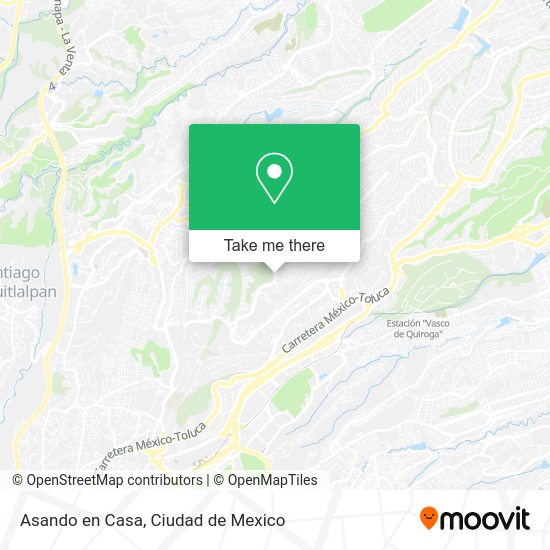 Asando en Casa map