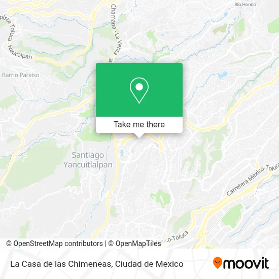 La Casa de las Chimeneas map