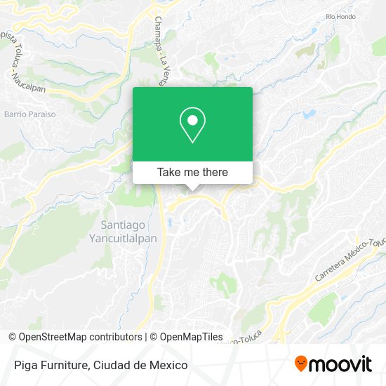 Piga Furniture map