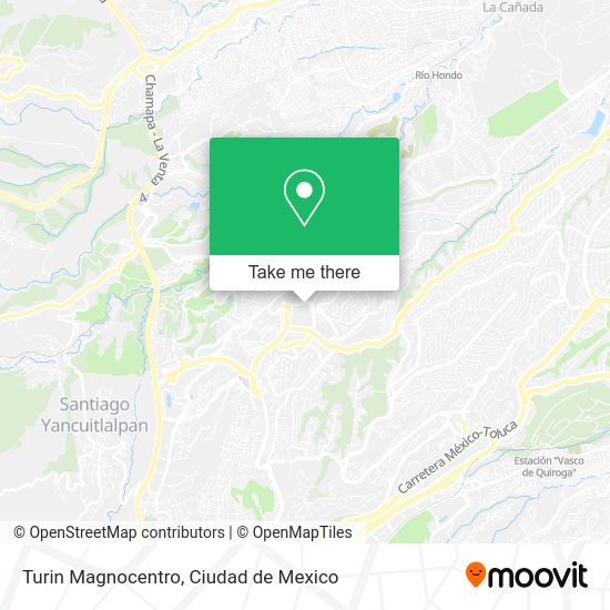 Turin Magnocentro map