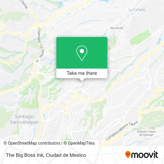 The Big Boss Ink map