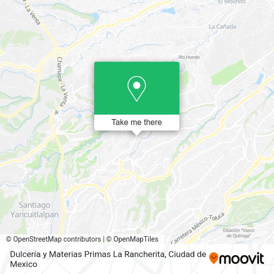Dulcería y Materias Primas La Rancherita map