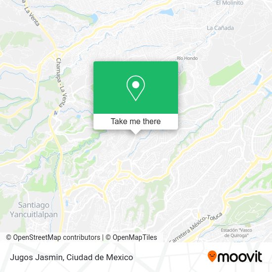 Mapa de Jugos Jasmin