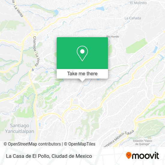Mapa de La Casa de El Pollo