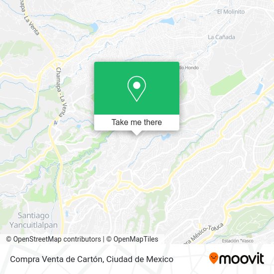 Compra Venta de Cartón map