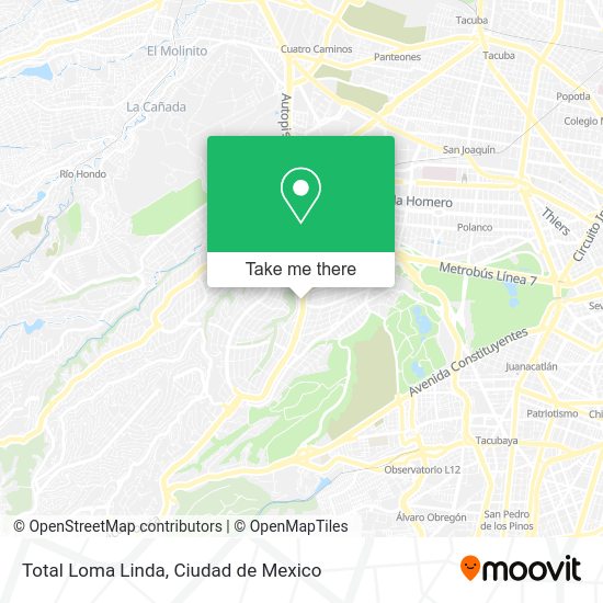Total Loma Linda map