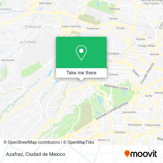 Mapa de Azafraz